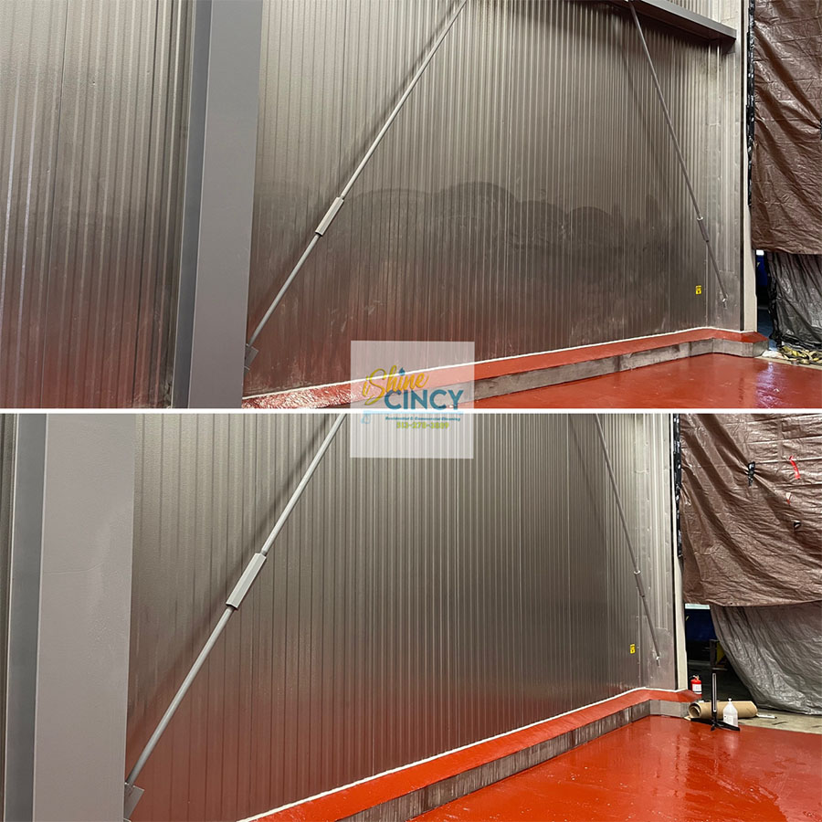 Industrial Soft Washing in West Chester Township by iShine Cincy